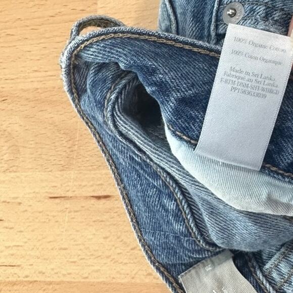 Everlane The Way-High Jean Short Cutoff High Waist size 25 - Picture 6 of 6